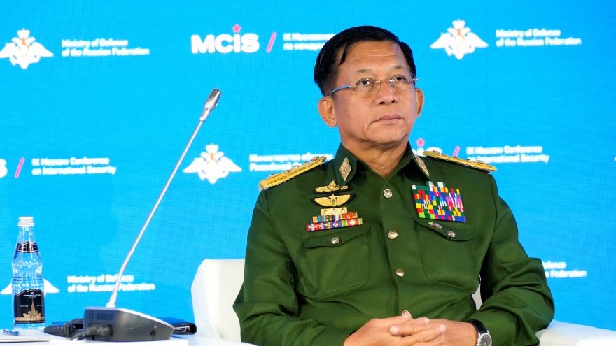 Tổng Tư lệnh quân đội Myanmar thăm Nga lần thứ 2 trong chưa đầy 2 tháng